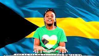 National Anthem of the Bahamas  March On Bahamaland  Played By Elsie Honny [upl. by Milon]