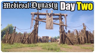 DAY TWO  Medieval Dynastys Autumn Update is FINALLY HERE and its AMAZING  Short Stream [upl. by Petronia]