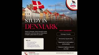 Study in Denmark studyabroad studyindenmark highereducation [upl. by Luar857]