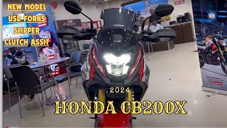 2024 All New Honda CB200X First Impression 🫡 Better Than KTM Duke  Hero Xpulse 4V 2T❓ cb 200x [upl. by Teerprah]