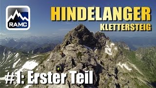 Hindelanger Klettersteig Allgäu 1 Nebelhorn zum Wengenkopf GoPro  Abenteuer Alpin 2013 11 [upl. by Erbua]