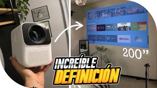 MINI PROYECTOR INTELIGENTE DE XIAOMI PARECE CINE [upl. by Iroc]