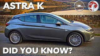 Hidden Features  Did you know  Vauxhall Astra K Opel Astra [upl. by Edmunda]