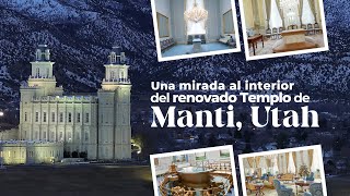 Una mirada al interior del renovado Templo de Manti Utah [upl. by Ahgiela897]