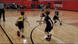 Bradleys 11 pt AAU game with Buzzer Beater [upl. by Assenaj436]