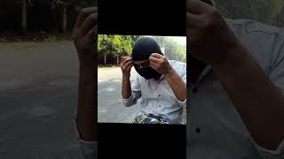 How to wear Balaclava ytshorts balaclava viralshort vlogginglife vlogger [upl. by Aniloj]