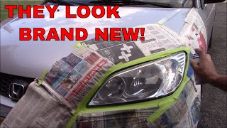 THE BEST HEADLIGHT RESTORATION [upl. by Klaus659]