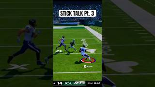 STICK TALK Pt 3 youtubeshorts madden25 shorts [upl. by Edelstein]