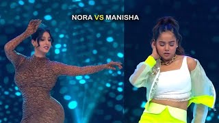 manisha rani amp nora fatehi killing dance on stage  मंच पर बिजली गिरा दी [upl. by Eitsim563]