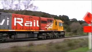 Pacing a Coal Train Reefton NZ [upl. by Aelem]