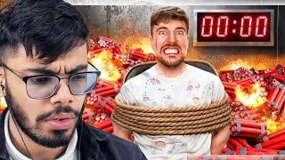 Room Explodes in 10 Minutes  Casetoo Reacts To Mr Beast [upl. by Annoyi220]