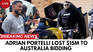 Adrian Portelli Lost 15m to Australia Bidding Power Move That Shook the Auction Floor [upl. by Margareta]