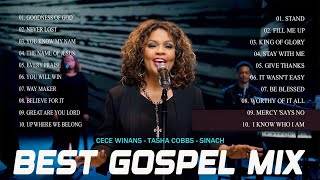 All praises be to GOD ✝ Best Gospel Songs With Lyrics 🎵 Listen to Cece Winans Tasha Cobbs Sinach [upl. by Ellednahc]