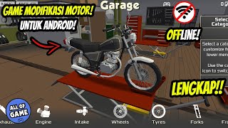 KECE  OFFLINE  5 GAME MODIF MOTOR TERBAIK UNTUK ANDROID  GAME CUSTOMIZED MOTORCYCLE [upl. by Milla]