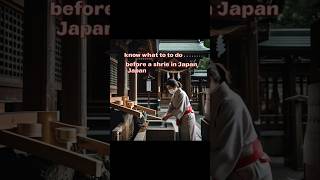 Learn about purifying Ritual at Shinto shrine in Japan travel culturalexperience shintoshrine [upl. by Ahsilef208]