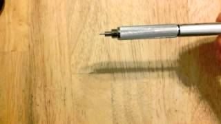 UNI Shift Pipelock Mechanical Drafting Pencil Review [upl. by Wyck]