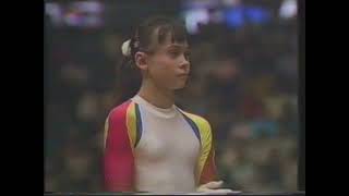 Aurelia Dobre ROM  Worlds 1987  All Around  Uneven Bars [upl. by Nref413]