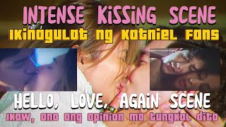 Kissing scene Kathryn Bernardo at Alden Richards Sa Hello Love Again Viral Ngayon viralvideos [upl. by Retnyw390]