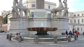 Fontana dei dioscuri  roma [upl. by Baerl]