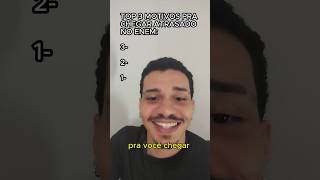 Top 3 Motivos pra Chegar Atrasado no Enem [upl. by Prakash]