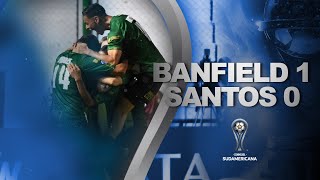 Banfield vs Santos 10  RESUMEN  CONMEBOL Sudamericana 2022 [upl. by Victorie]