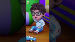 Ten In The Bed दस पलंग में Hindi Nursery Rhymes shorts kidssongs babysong hindirhymes balgeet [upl. by Trebma]