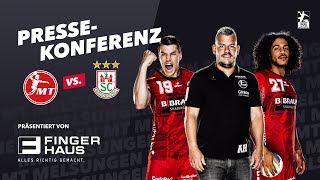 Pressekonferenz  MT Melsungen vs SC Magdeburg 30092021  Livestream [upl. by Fortunio448]