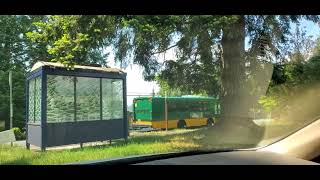 King County Metro Bus 480 in Mercer Island WA [upl. by Acysej]