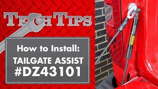 How to Install a Tailgate Assist – DZ43101 – Tech Tips [upl. by Ludmilla]