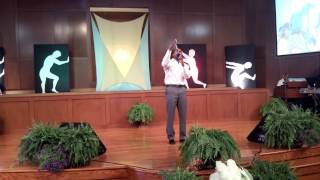 Paul Heflin sings quotAlabaster Boxquot at West End SDA Church  8112012 [upl. by Clare]