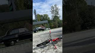 la spalatorie stunt rockrider rockshox opel [upl. by Yrehcaz]