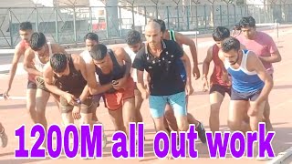 1200 M TA Group Work all out Time 324 sec Fauji physical Academy1200 [upl. by Inus]