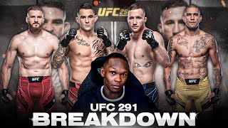 Alex Pereira Hits Harder Than Jan  Israel Adesanyas UFC 291 Fight Breakdown amp Picks [upl. by Bernardo215]