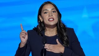 Rep Alexandria OcasioCortez full speech at 2024 DNC Aug 19 2024 [upl. by Tommi]