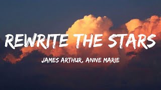 James Arthur Anne Marie  Rewrite The Stars Maroon 5 Gamma Skies Mix Lyrics [upl. by Akenihs]