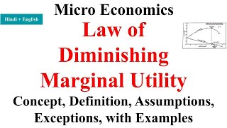 Law of Diminishing Marginal Utility Law of Diminishing Returns law of diminishing returns economic [upl. by Fretwell949]