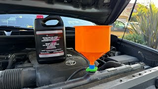 THE SECOND MOST IMPORTANT CAR MAINTENANCE HOW TO CHANGE COOLANT ANTIFREEZE TOYOTA FORD ALL MAKES [upl. by Elmer178]