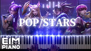 【KDA】 POPSTARSft Madison Beer GIDLE Jaira Burns  Piano Cover [upl. by Aehcsrop]