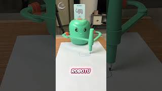 Japon İcadı Resim Çizme Robotu 😮😍 疯狂的玩具  Kuaishou [upl. by Croydon446]