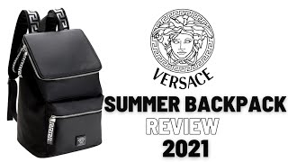 Versace Backpack Unboxing  Vernons Closet [upl. by Sadnak]