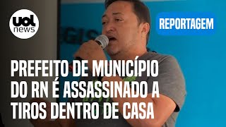 Neném Borges assasinado Prefeito de município do RN é morto a tiros dentro de casa [upl. by Alva85]