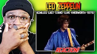 Led Zeppelin  Achilles Last Stand Live Knebworth 1979  REACTIONREVIEW [upl. by Ridglea]