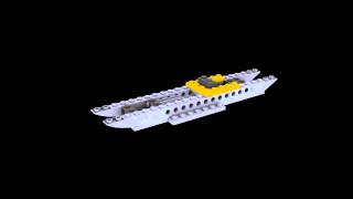 Lego Naboo N1 Starfighter Animation WIPavi [upl. by Otrebron]