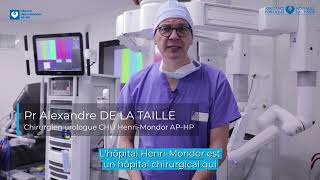 Nouveau robot chirurgical dernière génération APHP GHU HenriMONDOR [upl. by Anastas253]