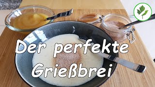 Grießbrei kochen  mit diesen Tipps wird er perfekt 😋 [upl. by Daisey]