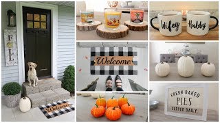 Fall Decor Haul  Target Homegoods Tj Maxx Kohls amp More [upl. by Audri]