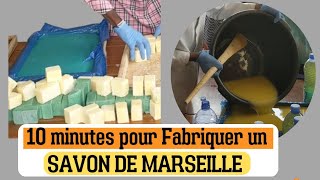 Comment Fabriquer un savon de Marseille très facilement en 10 minutes [upl. by Persian]