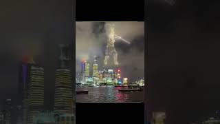 Amazing Drone display in The BundShanghai [upl. by Anit]