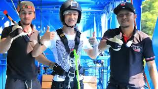 Wagakki Band Vacation Challenge Bungee Jumping [upl. by Pasho]