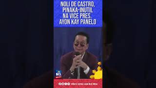 Noli De Castro pinakainutil na bise presidente ayon kay Atty Salvador Panelo [upl. by Ennaer]